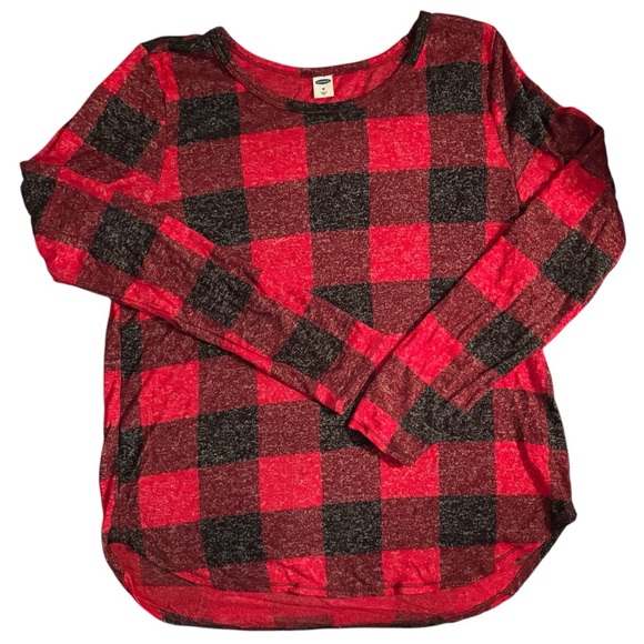 Old Navy Tops - Old Navy Medium Buffalo Plaid L/S Shirt